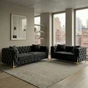 Regency Chesterfield 3+2 Sofa Set – view 7