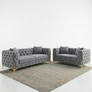 Regency Chesterfield 3+2 Sofa Set – view 17