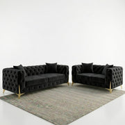 Regency Chesterfield 3+2 Sofa Set – view 4