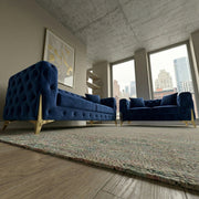Colonnade Velvet 3+2 Sofa Set – view 3