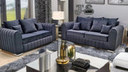 Colonnade Velvet 3+2 Sofa Set – view 8
