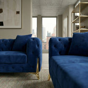 Colonnade Velvet 3+2 Sofa Set – view 5