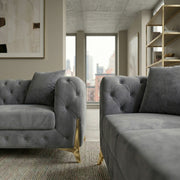 Regency Chesterfield 3+2 Sofa Set – view 14